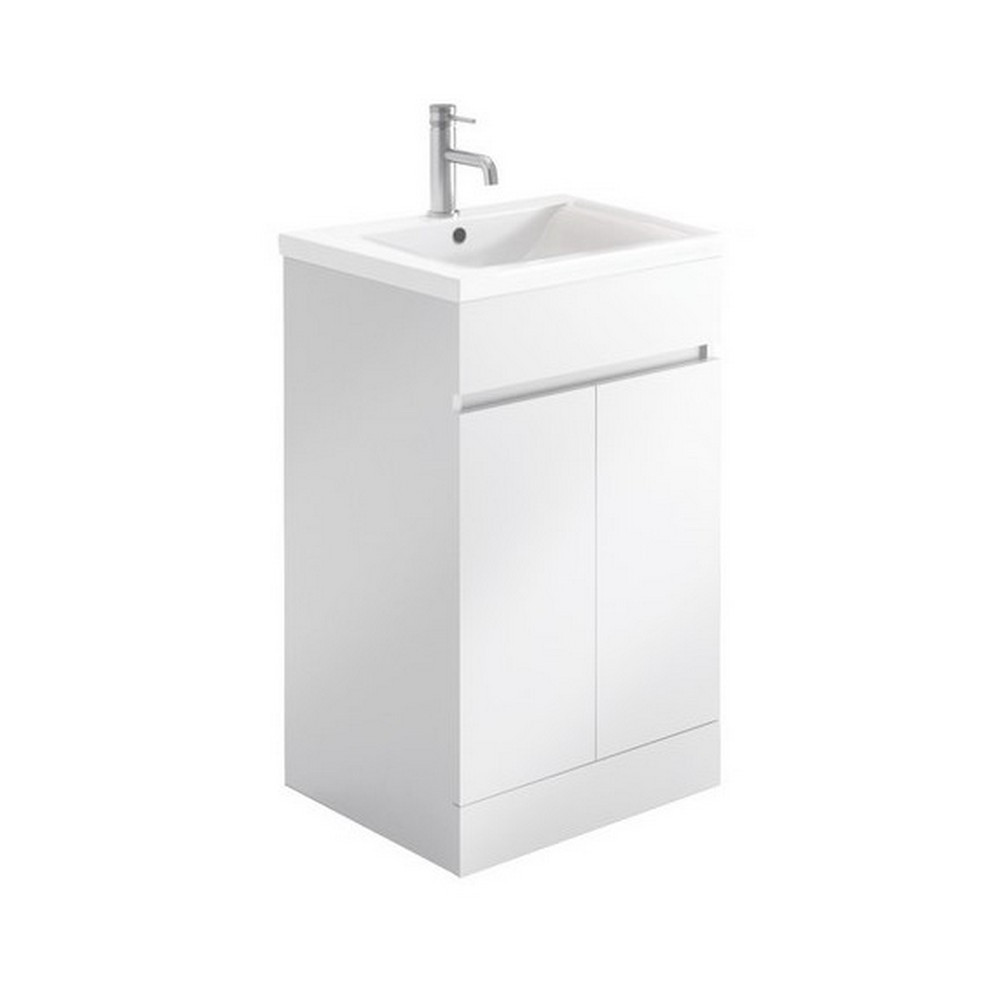 Scudo Empire 500mm Vanity Unit with Basin in Gloss White (1)