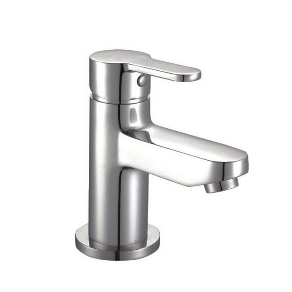 Scudo Favour Mono Basin Mixer with Push Waste in Chrome