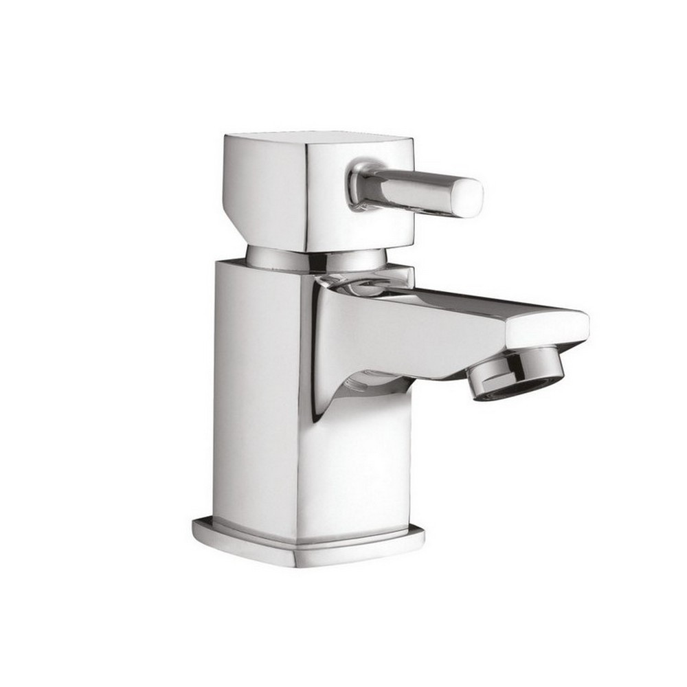 Scudo Forme Mini Mono Basin Mixer with Push Waste in Chrome