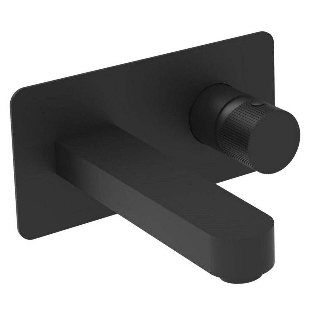 Scudo Koko Black Wall Mounted Basin Mixer