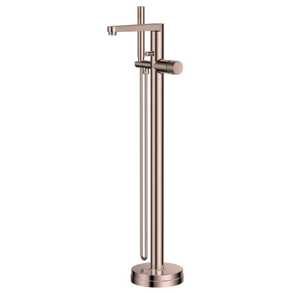 Scudo Koko Brushed Bronze Freestanding Bath Shower Mixer