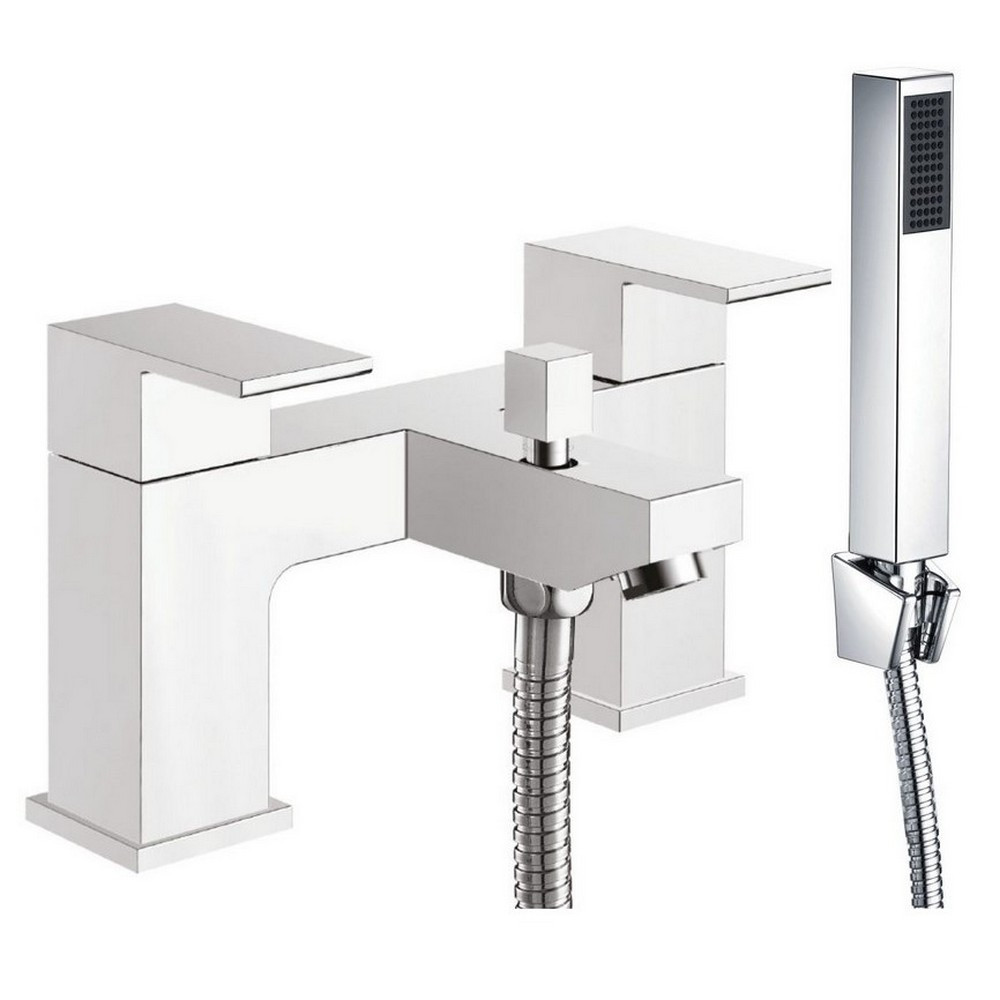 Scudo Lanza Bath Shower Mixer in Chrome