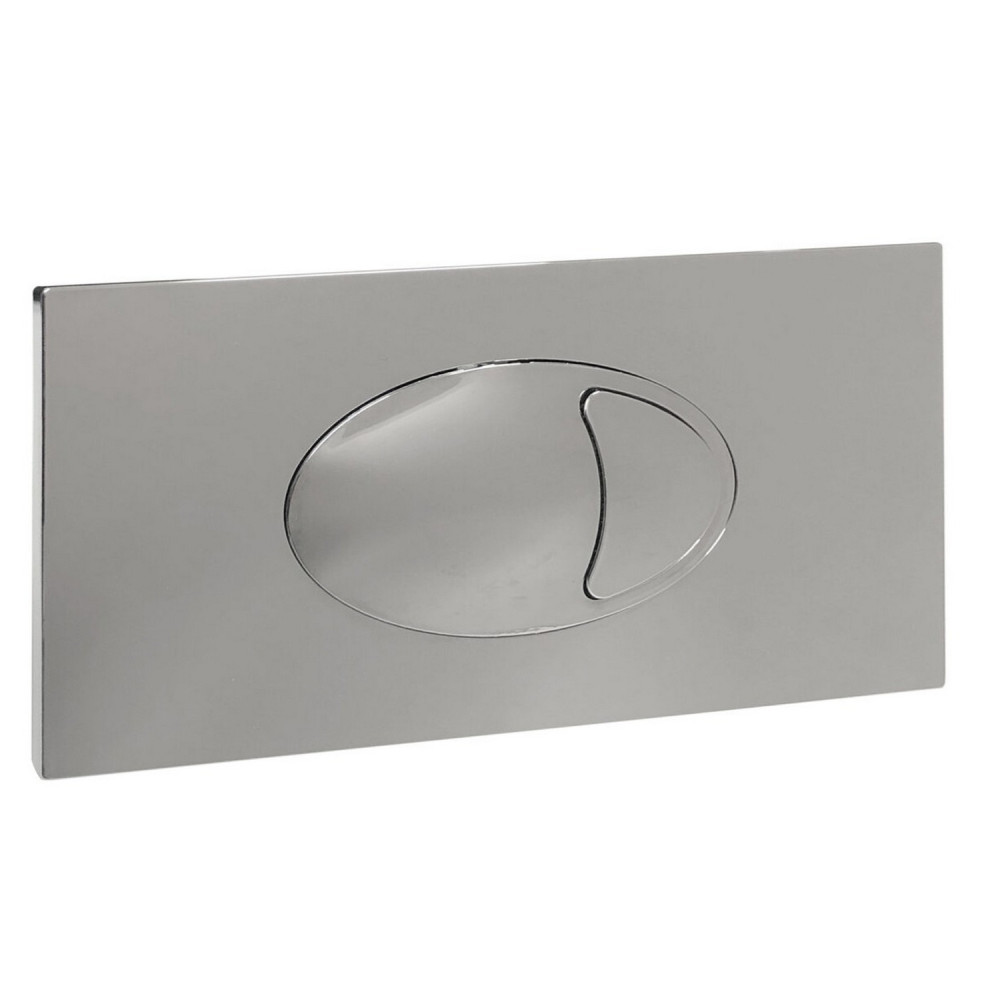 Scudo Large Chrome Dual Flush Plate and Access Panel
