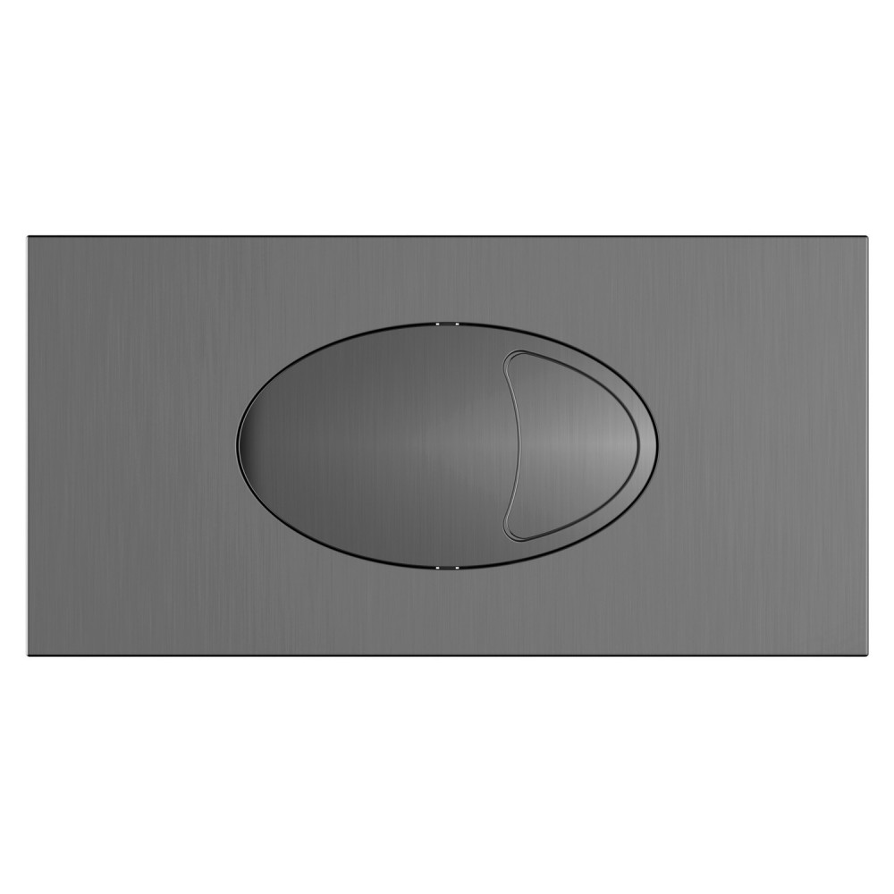 Scudo Large Gunmetal Dual Flush Plate and Access Panel
