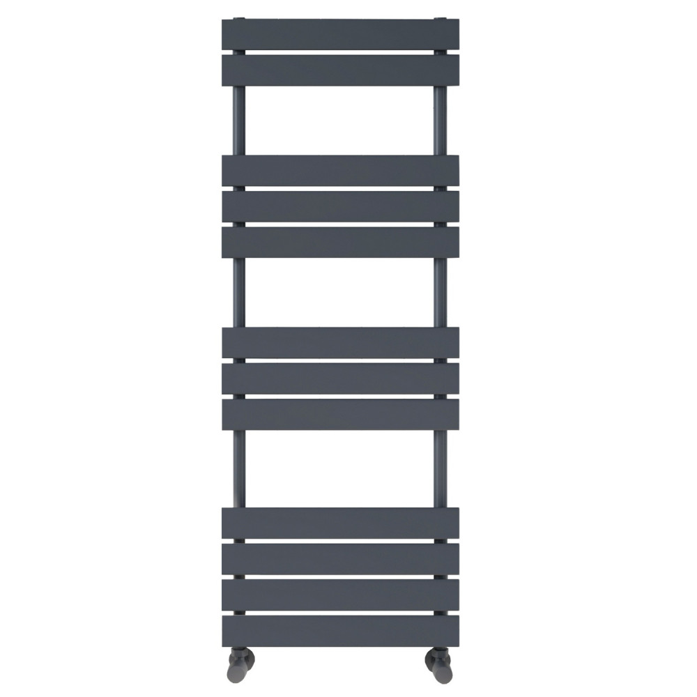 Scudo Life 1200 x 450mm Towel Radiator in Anthracite