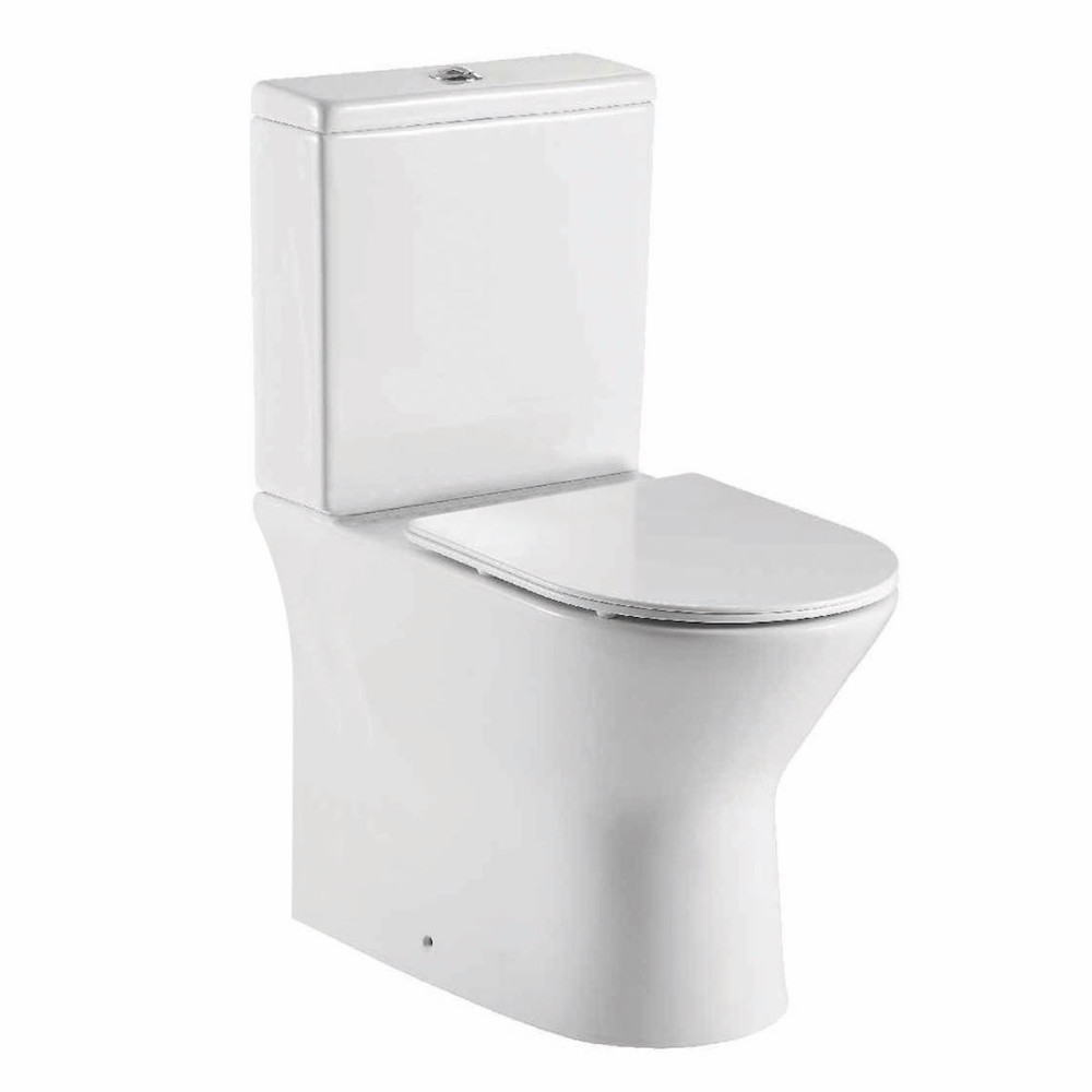 Scudo Middleton Rimless Closed Back Pan with Seat & Cistern