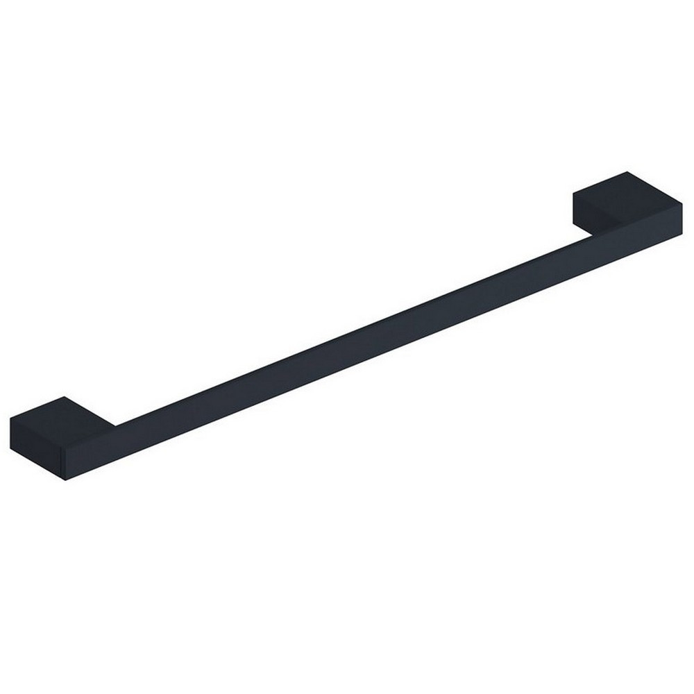 Scudo Mono 450mm Towel Rail in Matt Black