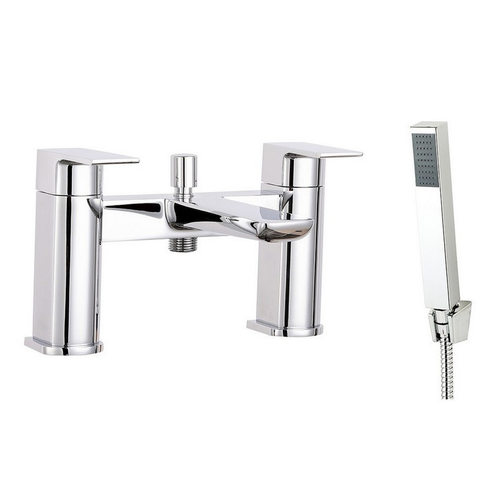 Scudo Muro Bath Shower Mixer in Chrome