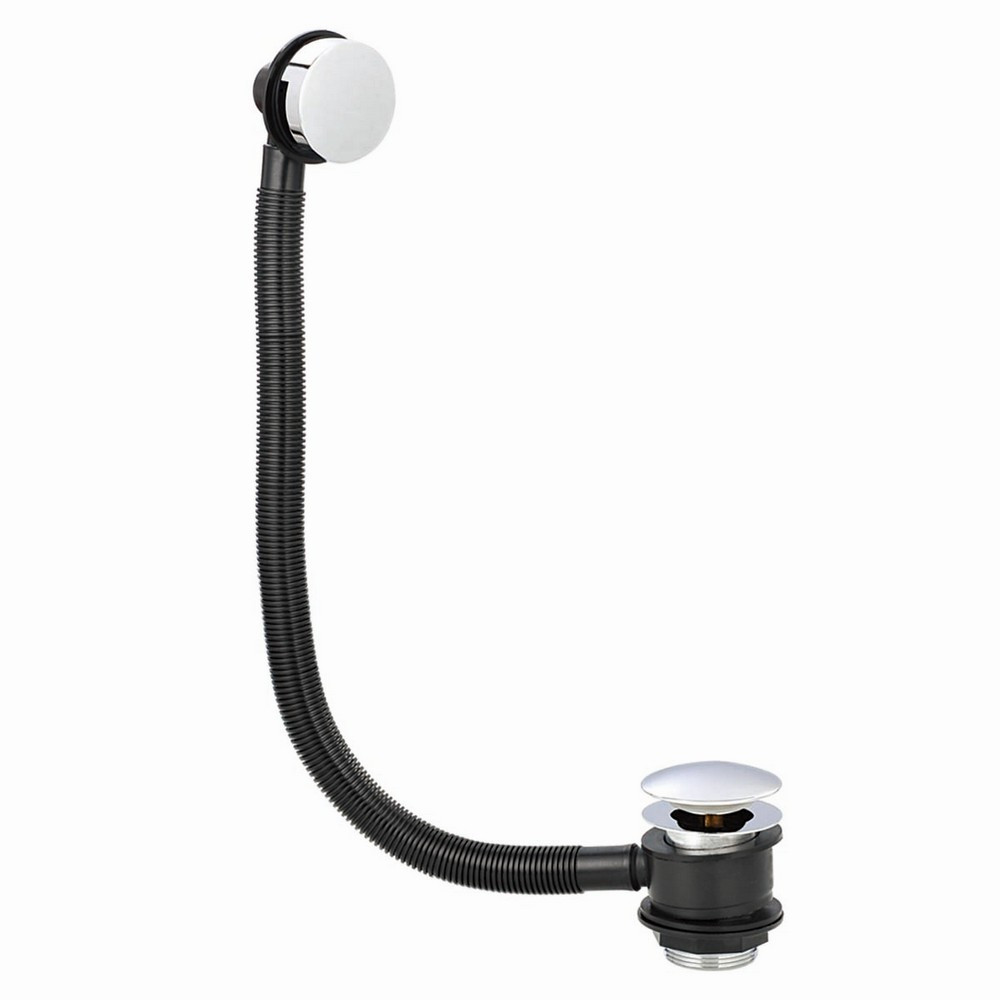 Scudo Pop Up Bath Waste with Overflow in Chrome
