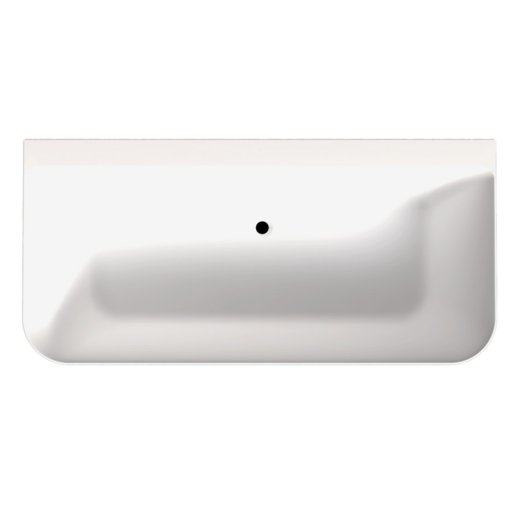 Scudo Porto 1700 x 800mm Back to Wall Bath