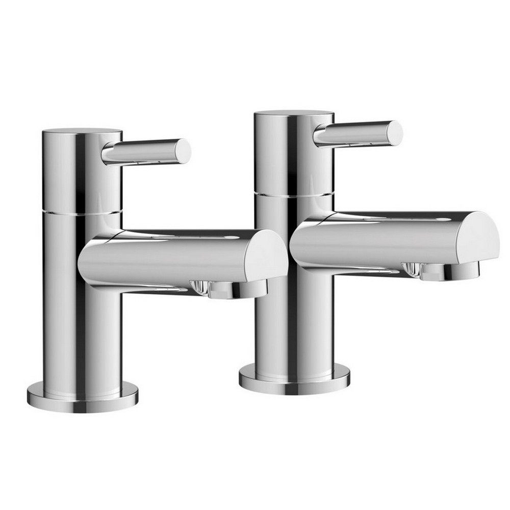 Scudo Premier Basin Taps in Chrome