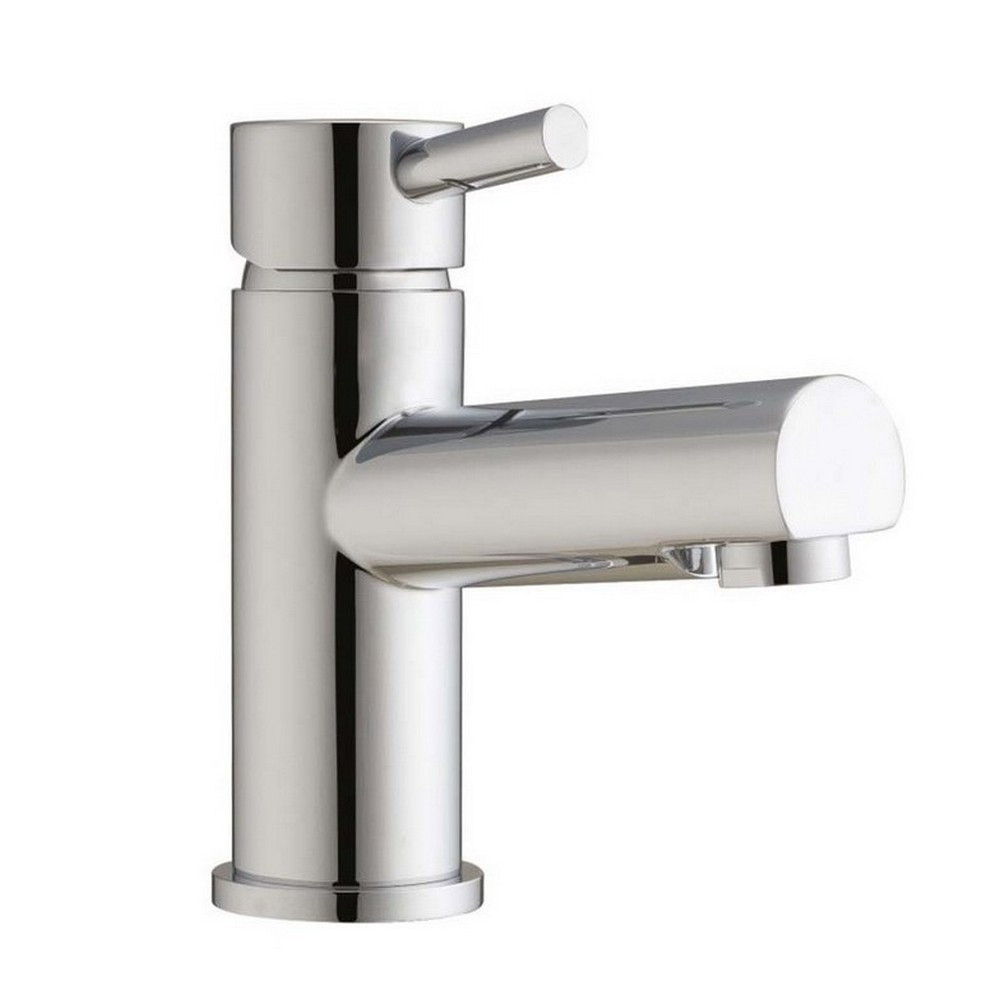 Scudo Premier Mono Basin Mixer with Push Waste in Chrome