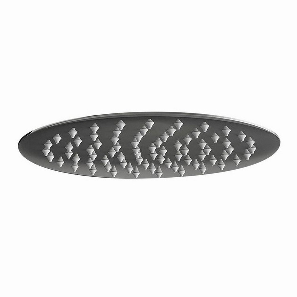 Scudo Rounded 200mm Shower Head in Chrome (1)