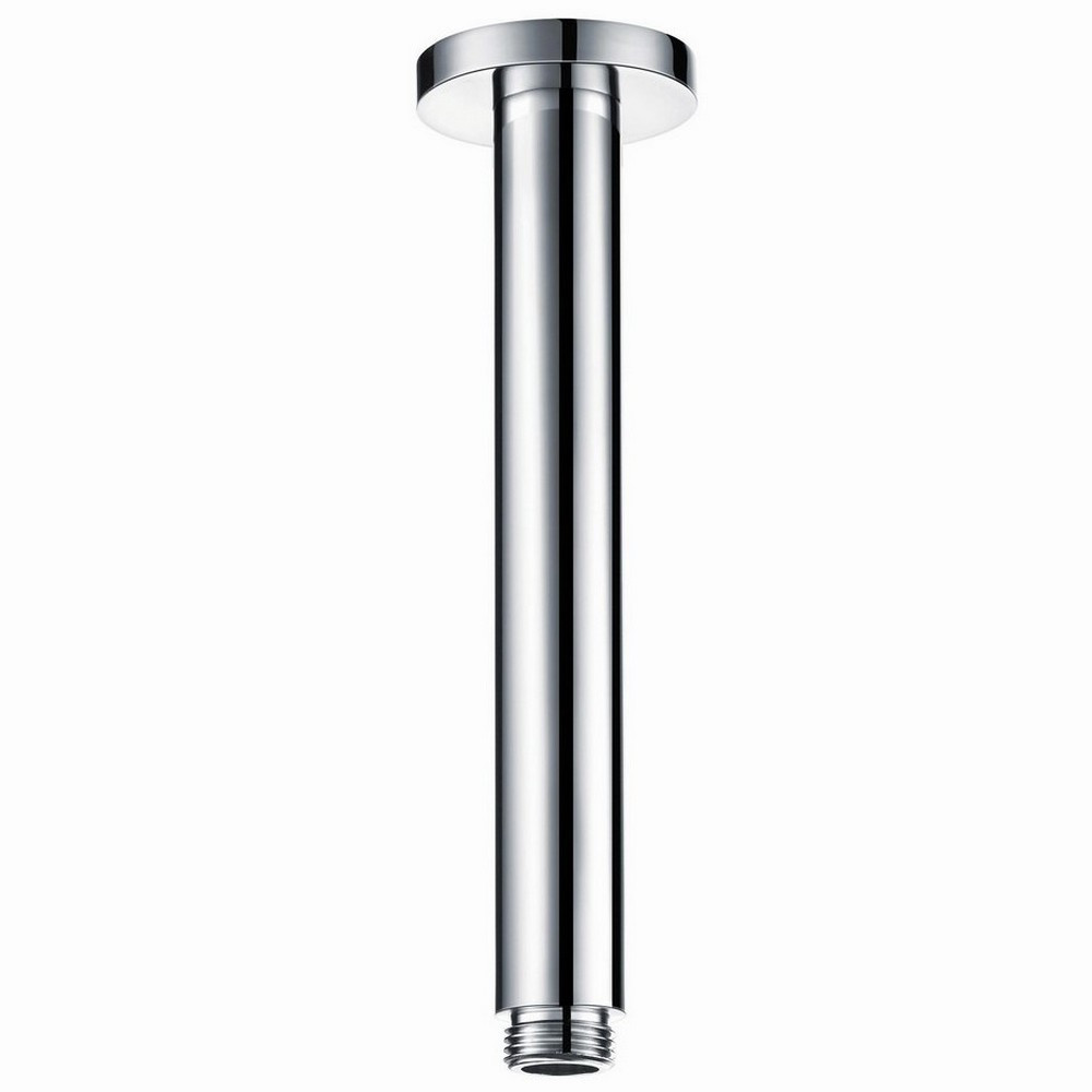 Scudo Rounded Ceiling Mounted Shower Arm in Chrome (1)