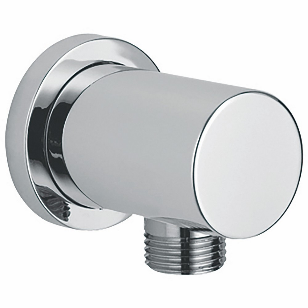 Scudo Rounded Outlet Elbow in Chrome (1)