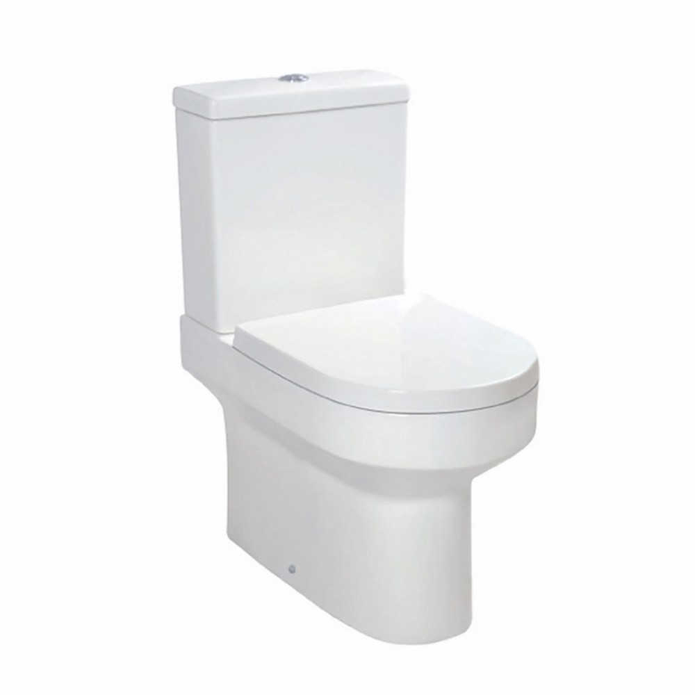 Scudo Spa Rimless Closed Back Pan with Cistern & Seat