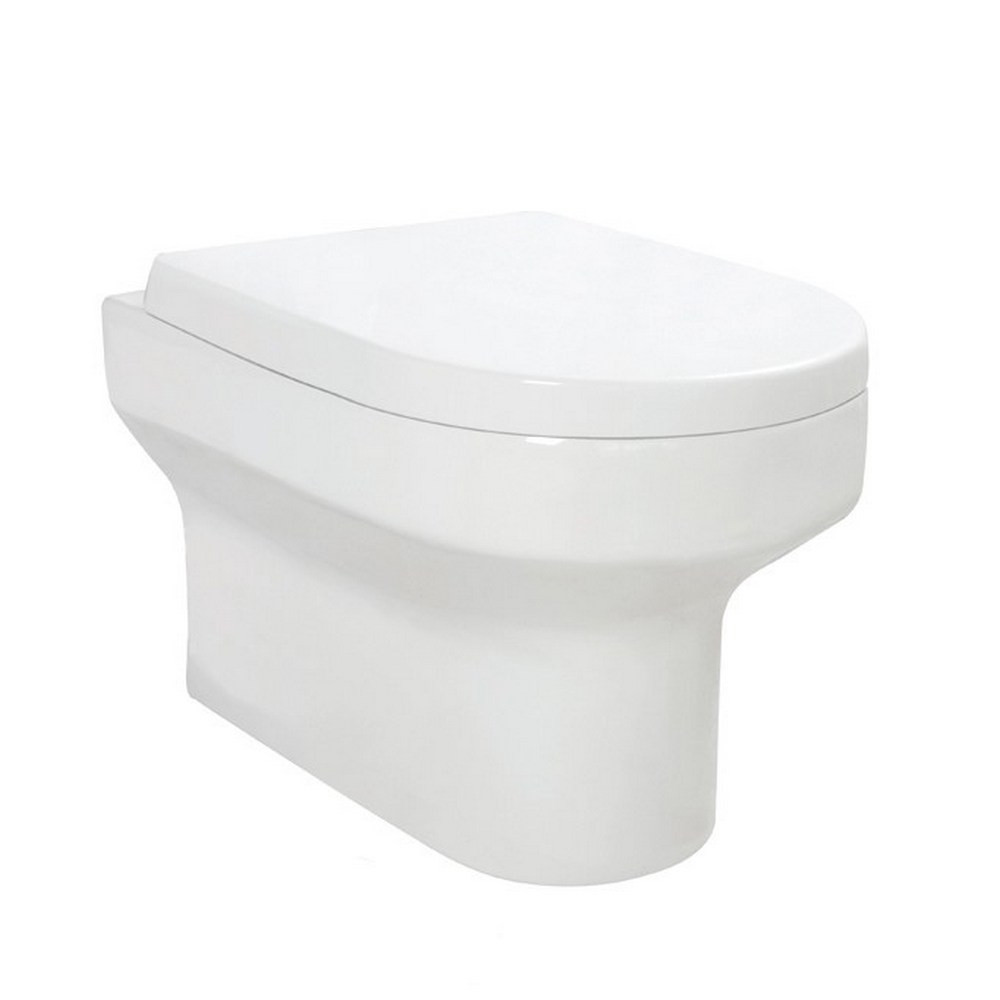 Scudo Spa Wall Hung Pan & Soft Closing Seat