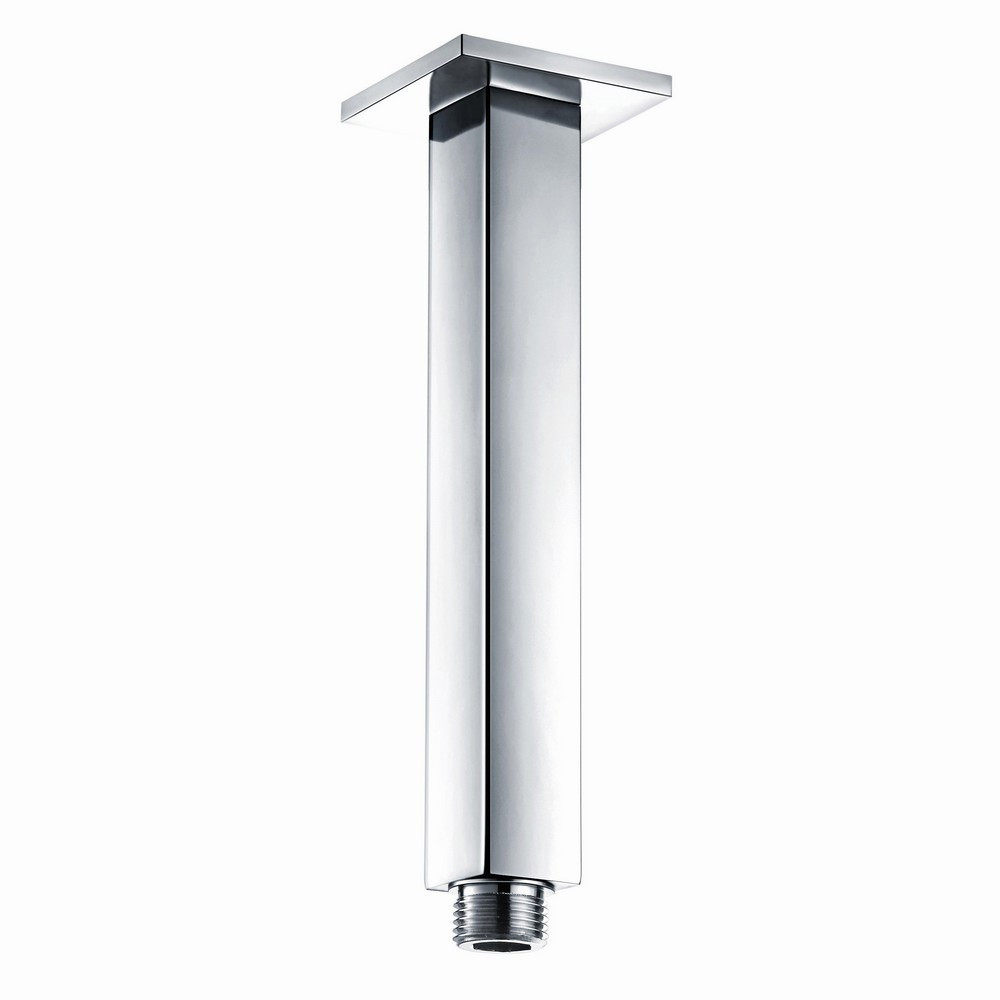 Scudo Squared Ceiling Mounted Shower Arm in Chrome (1)