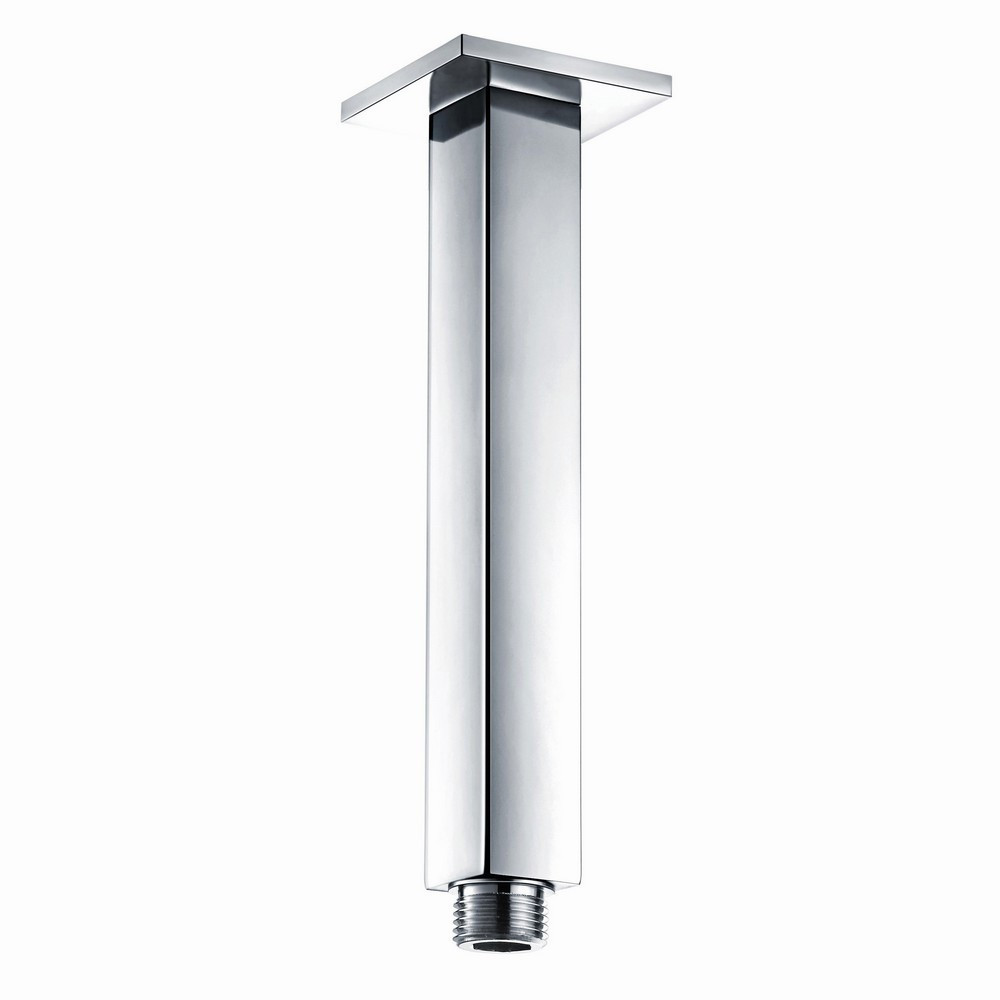 Scudo Squared Ceiling Mounted Shower Arm in Chrome