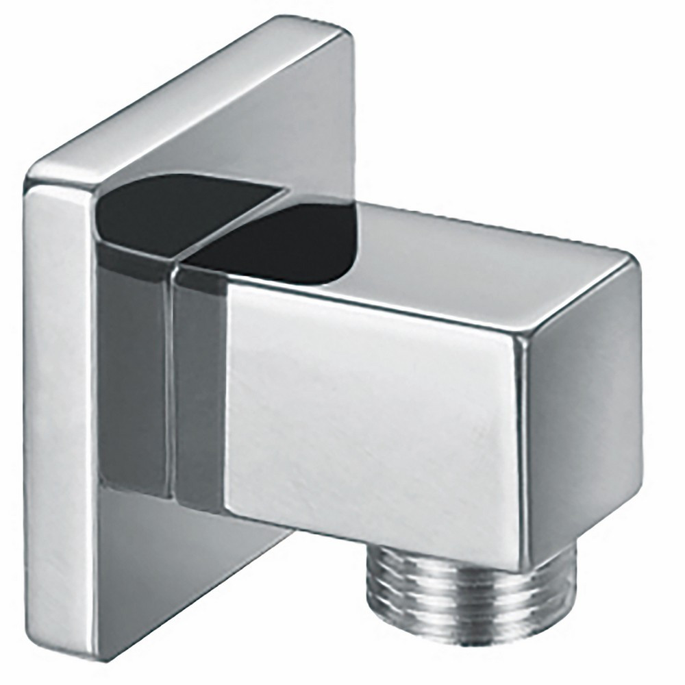 Scudo Squared Outlet Elbow in Chrome