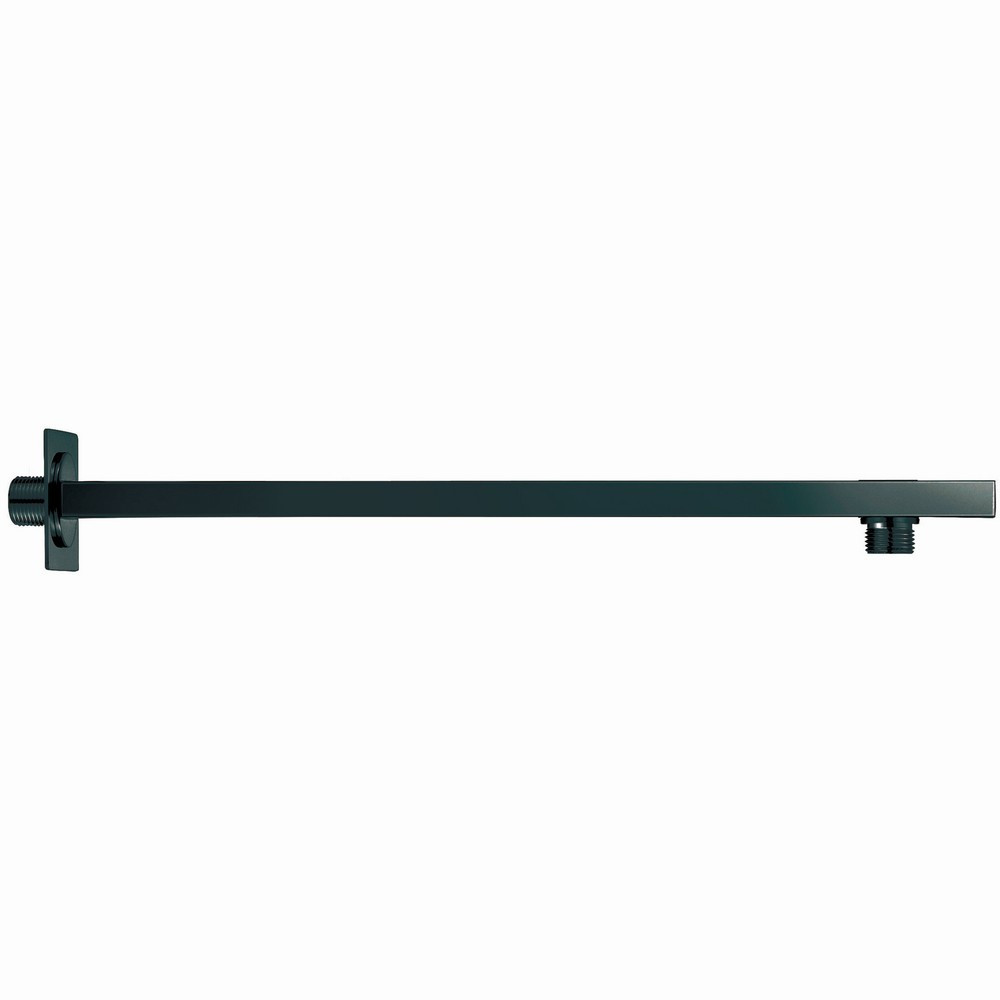 Scudo Squared Wall Mounted 405mm Shower Arm in Black (1)