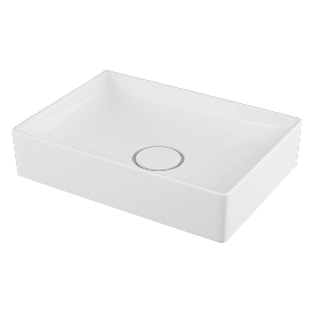 Scudo Stance White 500mm Countertop Basin (1)