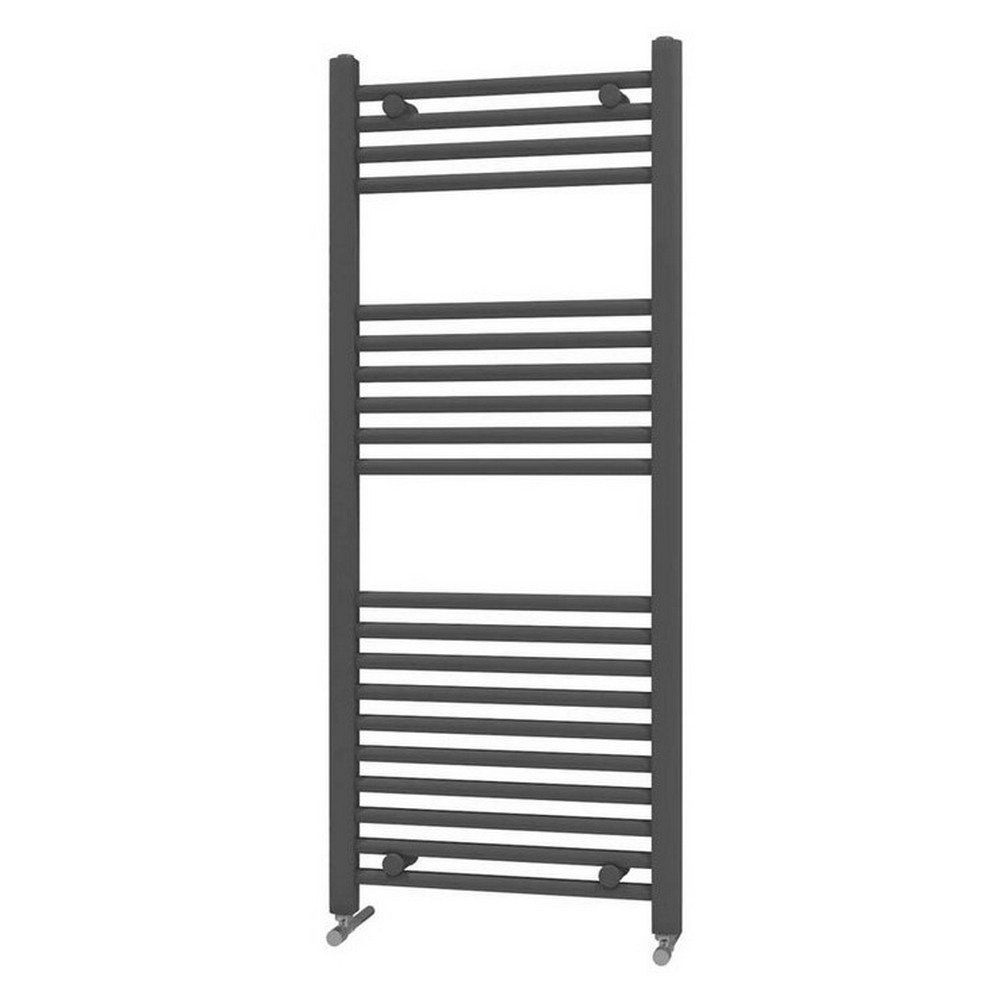 Scudo Strive 500 x 1200mm Towel Radiator in Carbon Anthracite (1)