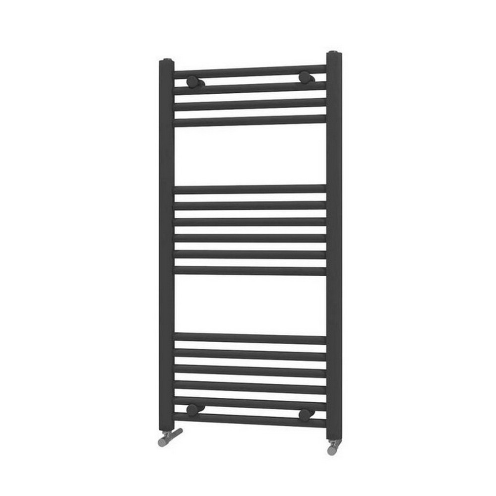 Scudo Strive 600 x 1000mm Towel Radiator in Black (1)