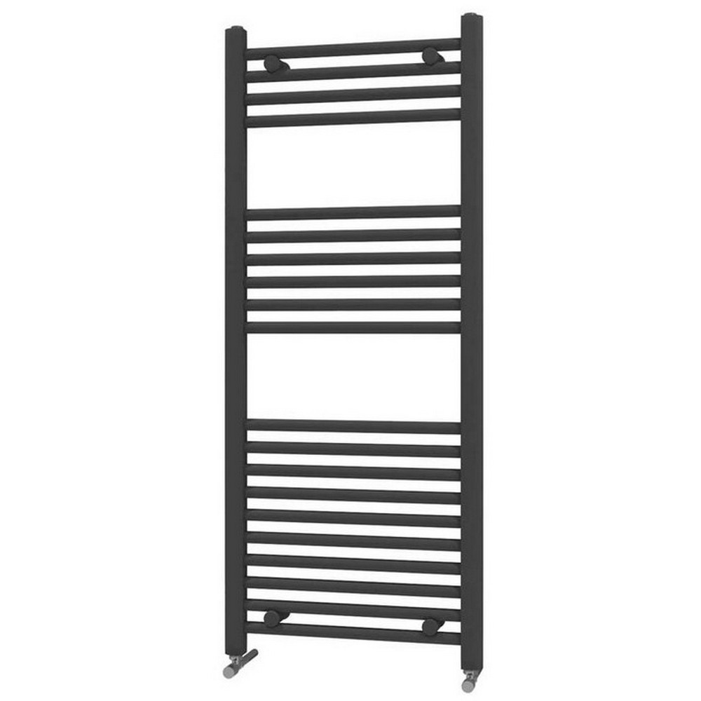 Scudo Strive 600 x 1200mm Towel Radiator in Black (1)
