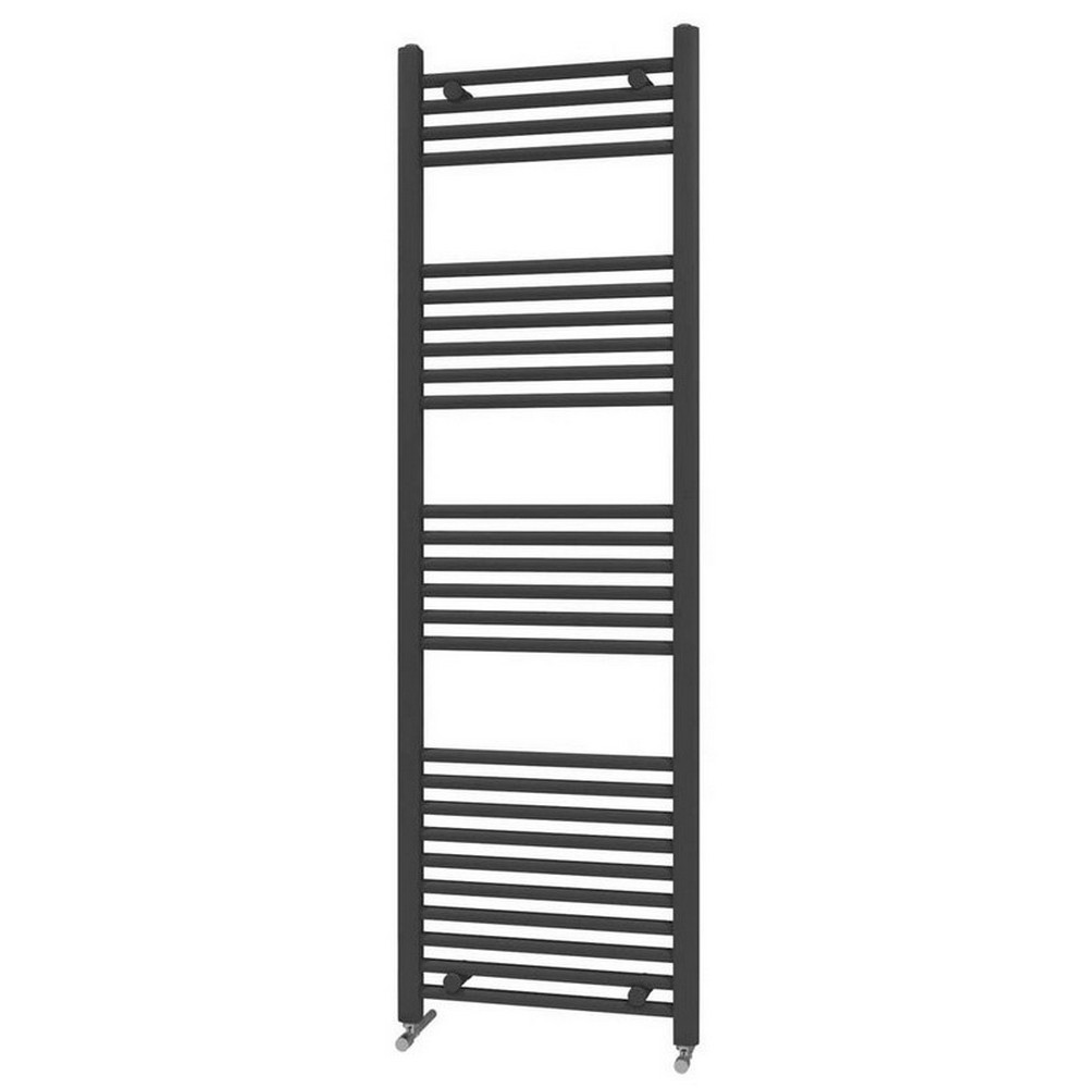 Scudo Strive 600 x 1600mm Towel Radiator in Black (1)