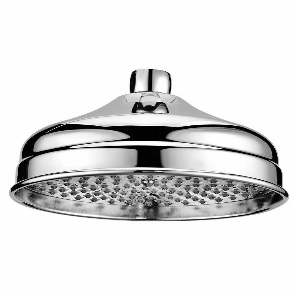 Scudo Traditional 200mm Shower Head in Chrome