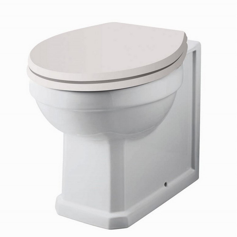 Scudo Traditional Back to Wall Pan with Soft Closing Seat (1)