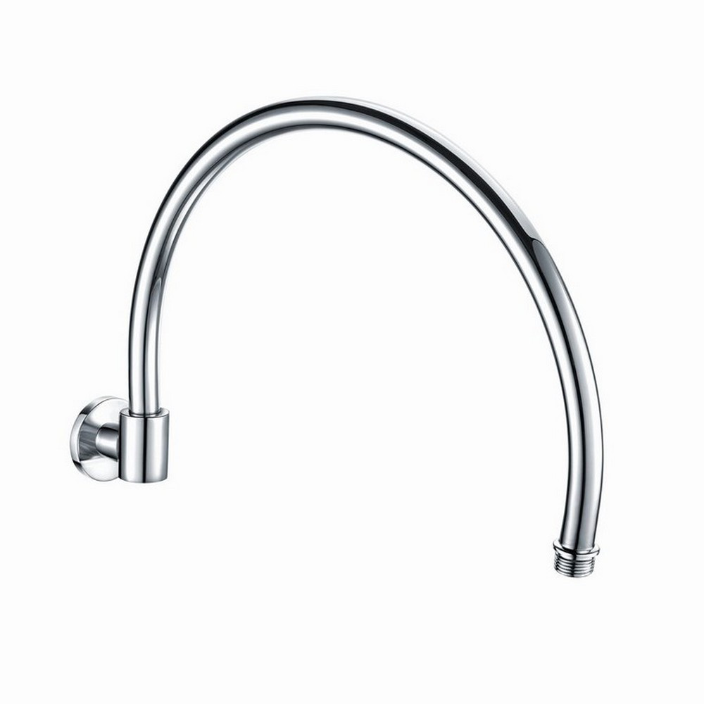 Scudo Traditional Pivoting Wall Mounted Shower Arm in Chrome (1)