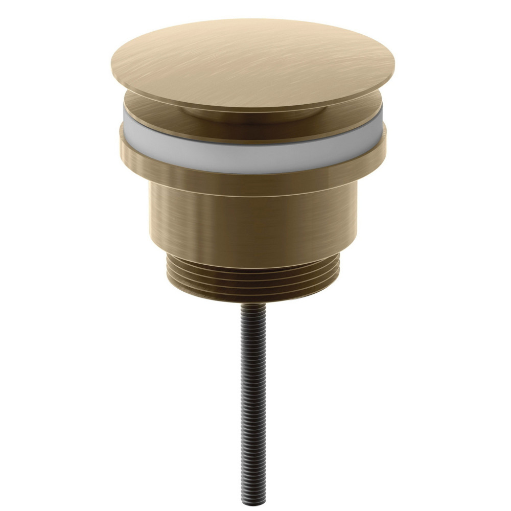 Scudo Universal Basin Waste in Brushed Brass