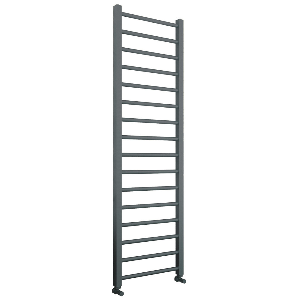 Scudo Vibe 1600 x 500mm Towel Radiator in Gunmetal