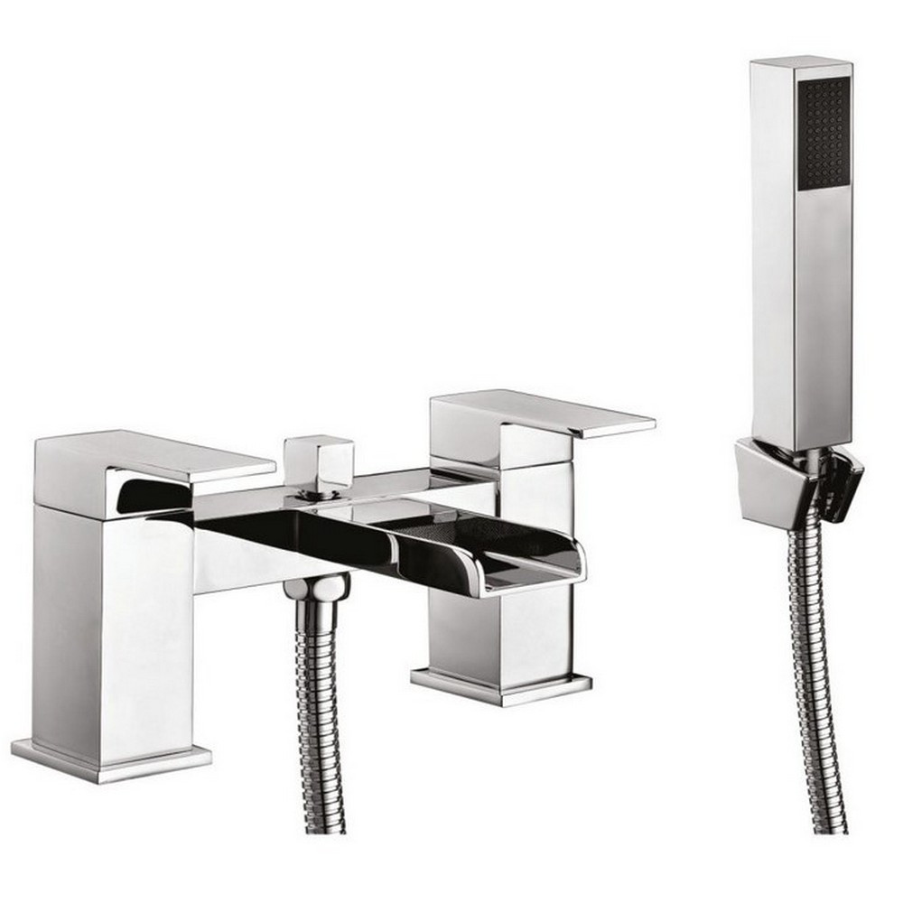 Scudo Victoria Bath Shower Mixer in Chrome