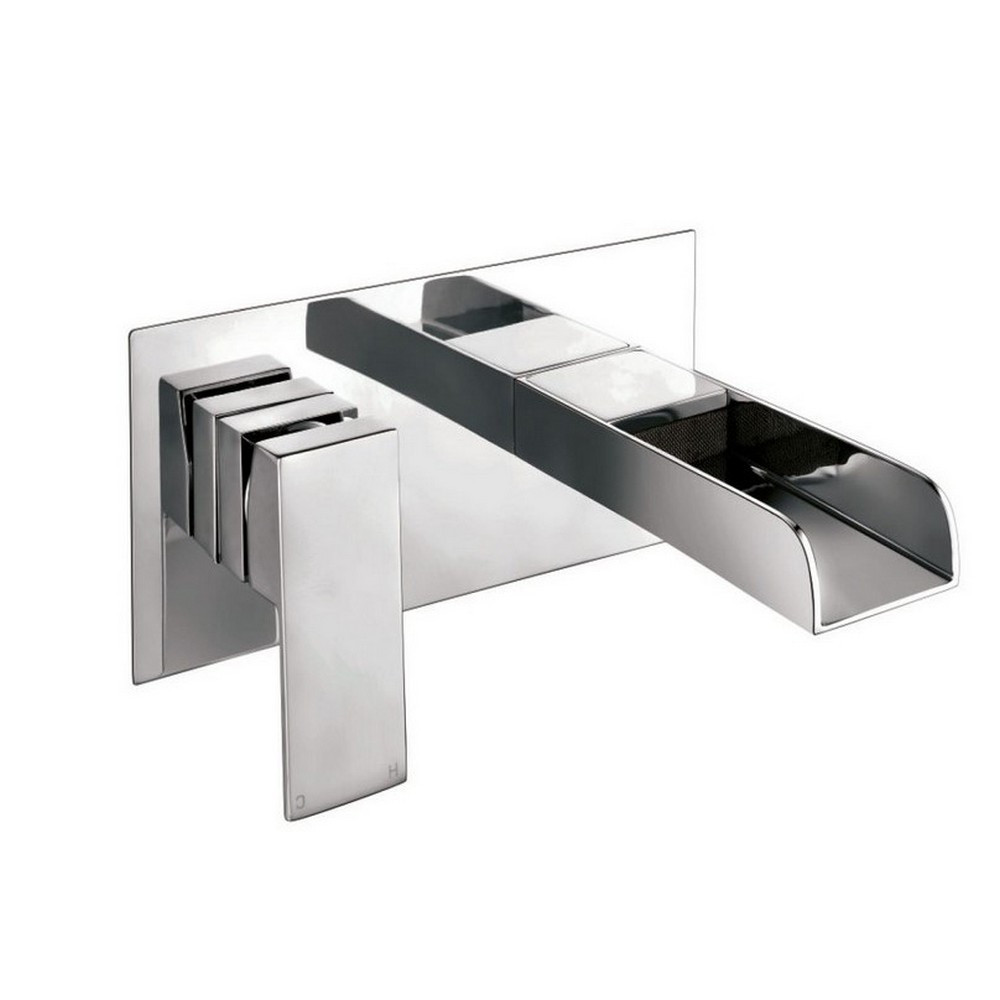 Scudo Victoria Wall Mounted Basin Filler in Chrome (1)