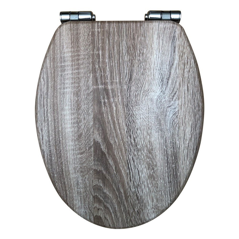 Scudo Wooden Soft Closing Bardolino Driftwood Toilet Seat (1)