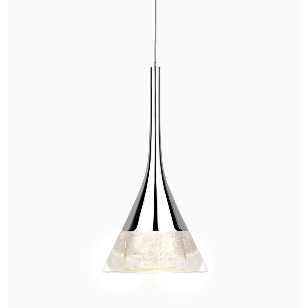 Sensio Zirconia Crystal Cone Pendant Light