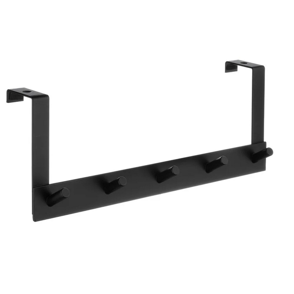 Smedbo Beslagsboden Black Five Hook Rack