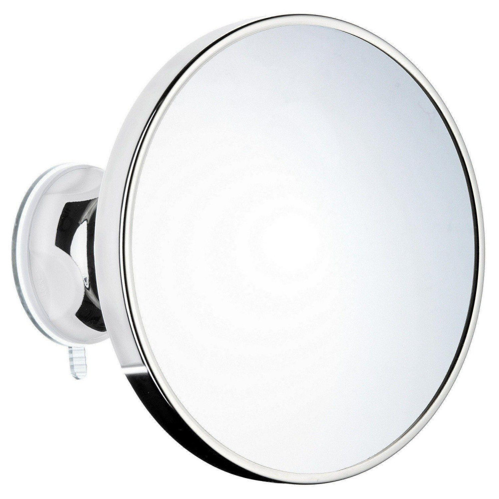 Smedbo Beslagsboden Chrome 200mm Makeup Mirror with Suction Cup