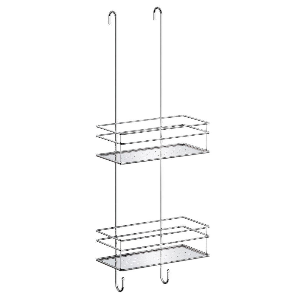 Smedbo Beslagsboden Chrome Double Hanging Shower Basket