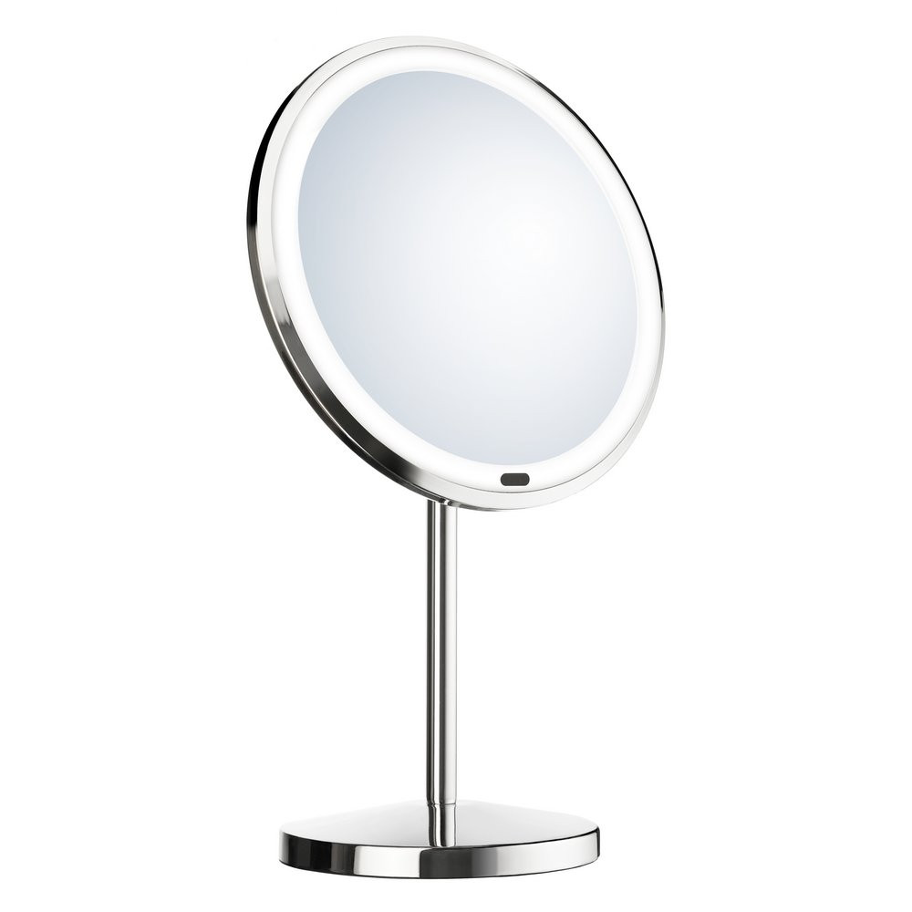 Smedbo Beslagsboden Chrome Freestanding LED Make Up Mirror