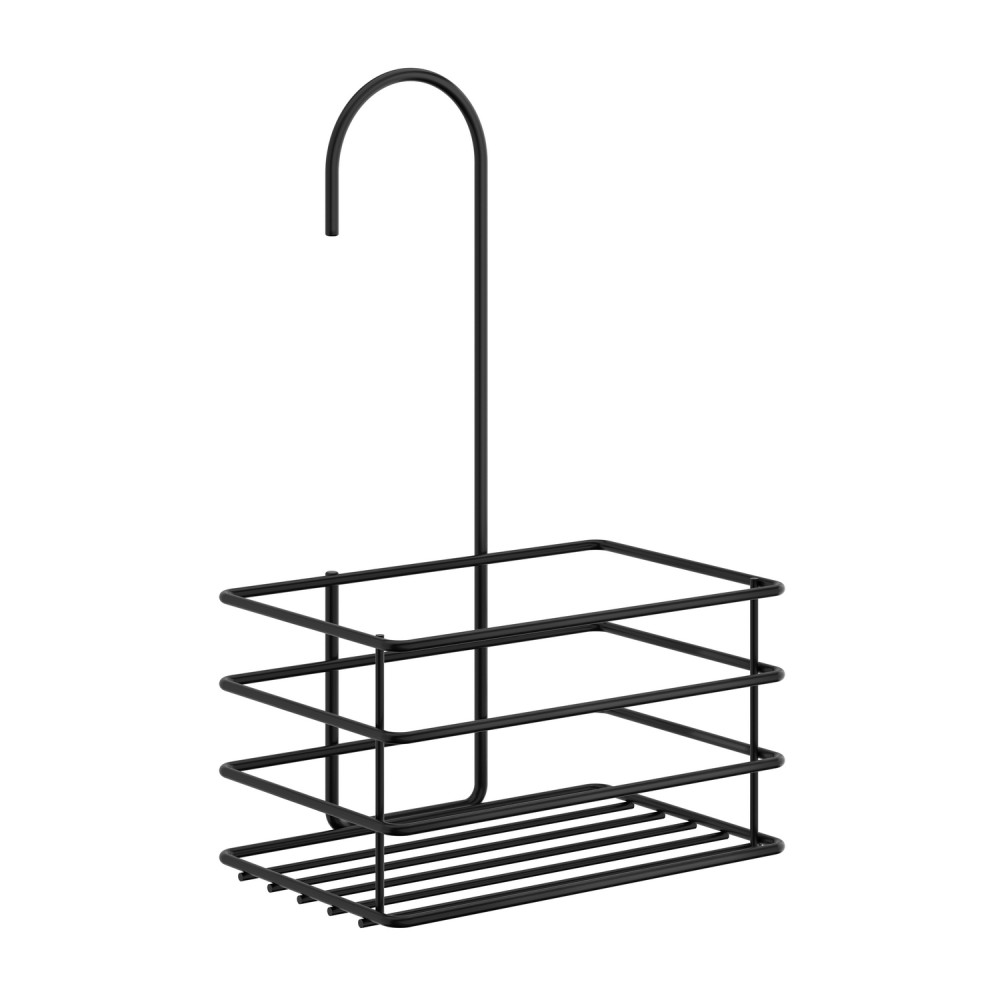 Smedbo Beslagsboden Hanging Shower Mixer Soap Basket in Black