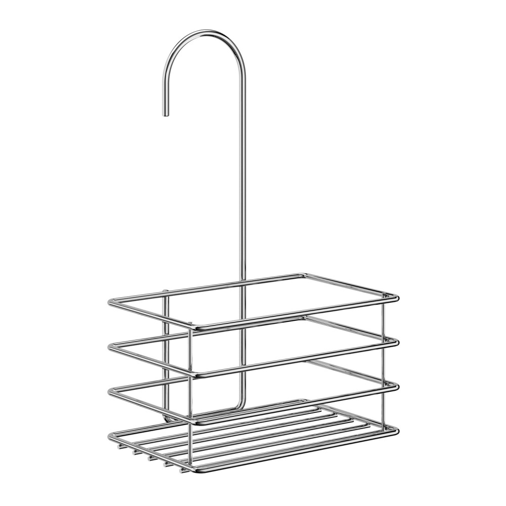 Smedbo Beslagsboden Hanging Shower Mixer Soap Basket in Chrome