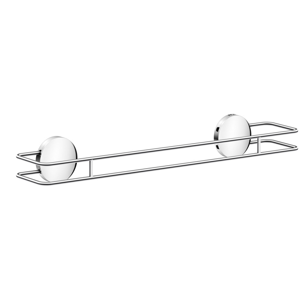 Smedbo Beslagsboden Puck Self Adhesive Chrome 500mm Single Towel Rail