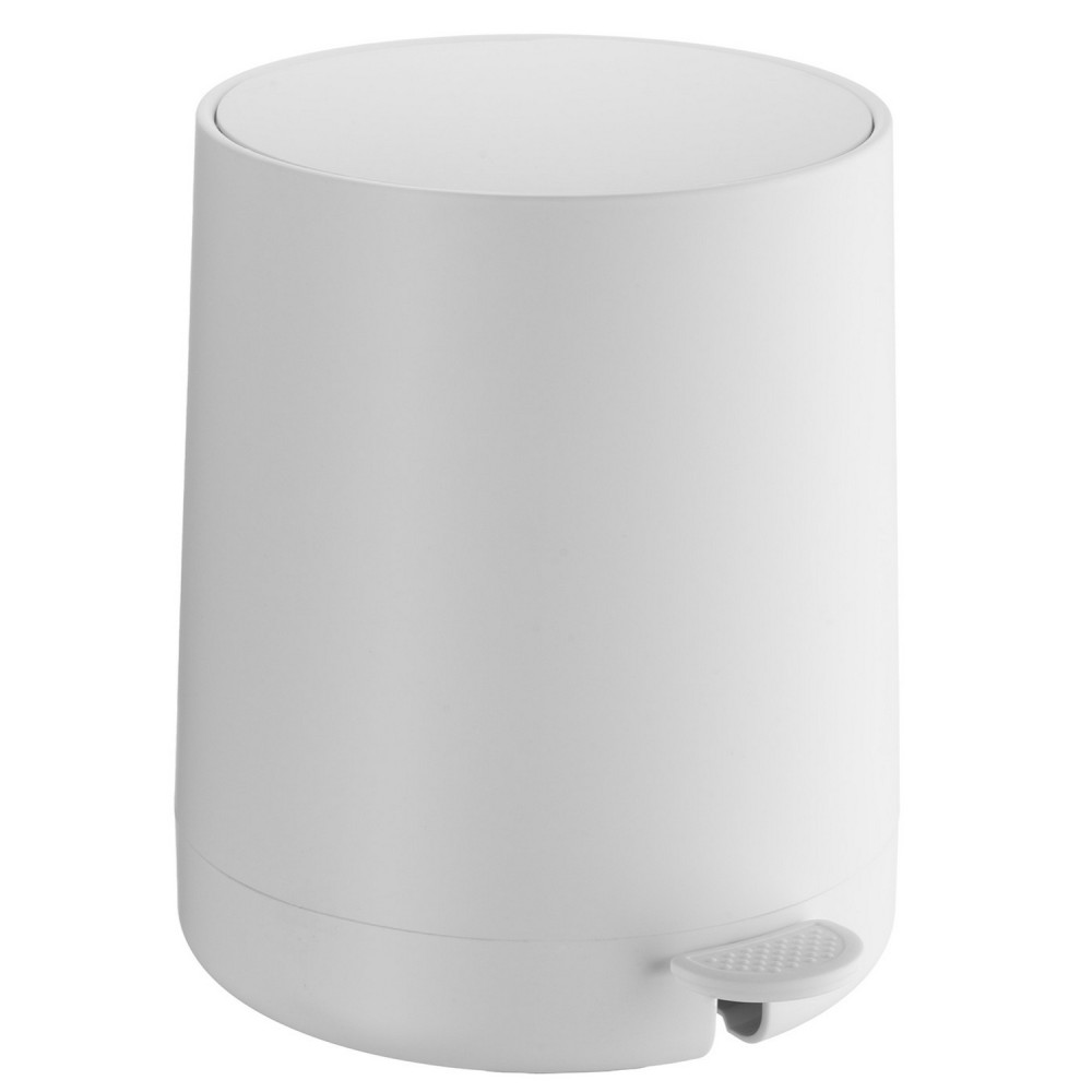 Smedbo Beslagsboden Satin 4L Soft Close Pedal Bin in White