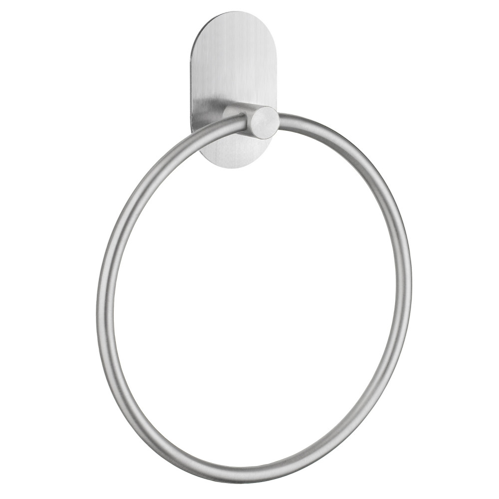 Smedbo Beslagsboden Self Adhesive Brushed Towel Ring