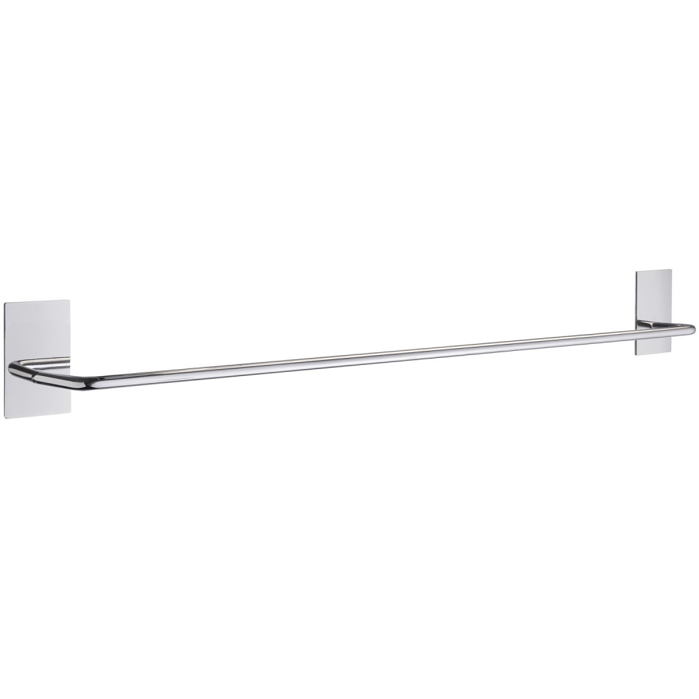 Smedbo Beslagsboden Self Adhesive Square Chrome Single Towel Rail