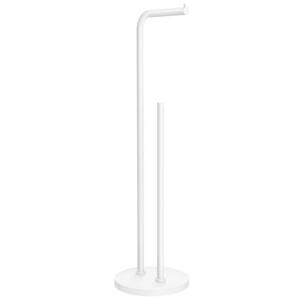 Smedbo Beslagsboden White Freestanding Toilet Roll Holder